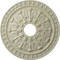 Ekena Millwork Warsaw Ceiling Medallion (Fits Canopies up to 3 1/2"), 18"OD x 3 1/2"ID x 1 3/8"P, Clear Yellow CM18WACYF - alternate 1